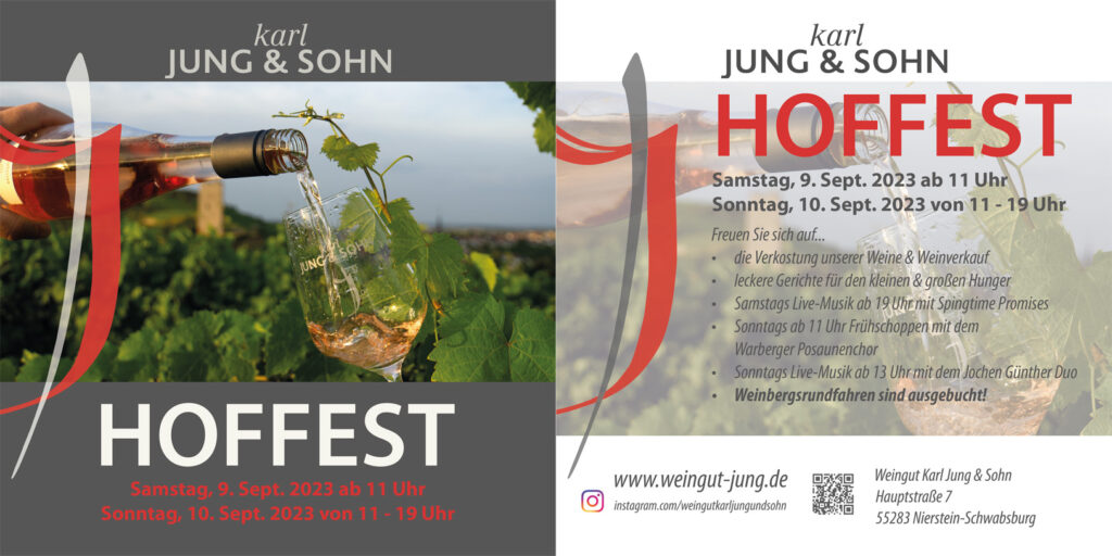 Hoffest 2023 im Weingut Karl Jung & Sohn, Nierstein-Schwabsburg
