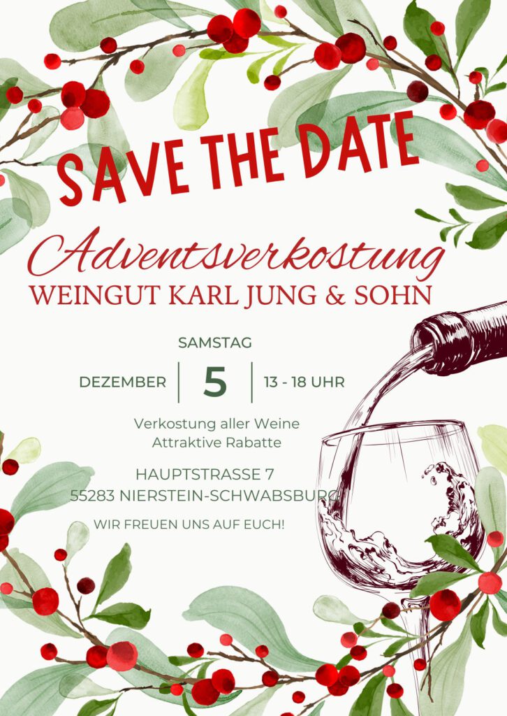 Weinverkostung im Weingut Karl Jung & Sohn am 5. Dezember 2026